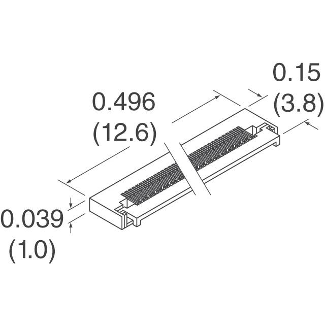 1-1746237-2 TE Connectivity AMP Connectors  Conjuntos de conectores FFC FPC (planos y flexibles)